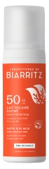 Laboratoires de Biarritz Lait Solaire Satiné SPF50 100 ml