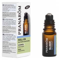 Pranarôm Aromaboost Sleep - Sommeil Roll-On aux Huiles Essentielles Bio 5 ml