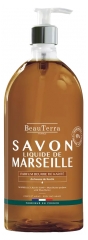BeauTerra Savon Liquide de Marseille Beurre de Karité 1 L