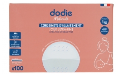 Dodie Coussinets d'Allaitement Ultra-Fins Jour 100 Coussinets