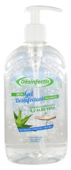 Gel Désinfectant Sans Rinçage à l'Aloe Vera 500 ml Gel Désinfectant Sans Rinçage à l'Aloe Vera 500 ml