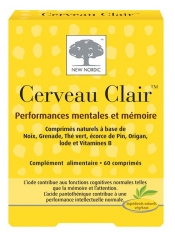 Cerveau Clair 60 Comprimés Cerveau Clair 60 Comprimés