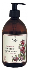 Savon Corps & Mains Rose d'Ispahan Bio 500 ml Savon Corps & Mains Rose d'Ispahan Bio 500 ml