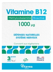 Vitamine B12 1000 µg 90 Comprimés Vitamine B12 1000 µg 90 Comprimés