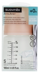 Care Zero.Zero Biberon Anti-Colique Débit Lent 180 ml 0 Mois et + Care Zero.Zero Biberon Anti-Colique Débit Lent 180 ml 0 Mois et +