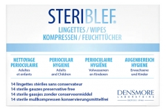 Steriblef Lingettes Stériles 14 lingettes Steriblef Lingettes Stériles 14 lingettes