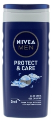 Men Protect & Care Gel Douche 3en1 Visage Corps et Cheveux 250 ml Men Protect & Care Gel Douche 3en1 Visage Corps et Cheveux 250 ml