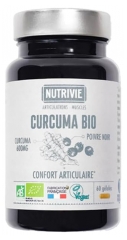 Curcuma Bio et Poivre Noir Bio 60 Gélules Curcuma Bio et Poivre Noir Bio 60 Gélules
