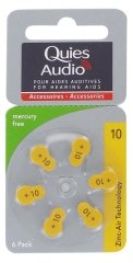 Audio 6 Piles Zinc Air pour Aides Auditives (10) Audio 6 Piles Zinc Air pour Aides Auditives (10)