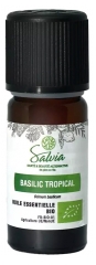 Salvia Nutrition Organic Tropical Basil Essential Oil 10 ml Salvia Nutrition Organic Tropical Basil Essential Oil 10 ml