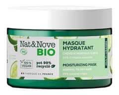 NAT&NOVE BIO Masque hydratant Certifié Bio cheveux normaux à secs 300ml NAT&NOVE BIO Masque hydratant Certifié Bio cheveux normaux à secs 300ml
