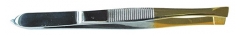 Parisax Pro Bi Color Bias Chrome Tweezers Parisax Pro Bi Color Bias Chrome Tweezers