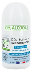 Déo-Soin 24H Rechargeable Jus d'Aloe Vera Roll-On Bio 50 ml Déo-Soin 24H Rechargeable Jus d'Aloe Vera Roll-On Bio 50 ml