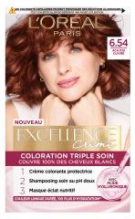 Excellence Crème Coloration Triple Soin 192 ml Excellence Crème Coloration Triple Soin 192 ml