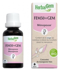 HerbalGem Organic Fem50+Gem 30ml HerbalGem Organic Fem50+Gem 30ml