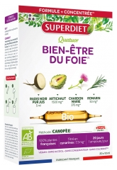 Superdiet Quatuor Organic Liver Well-Being 20 Phials Superdiet Quatuor Organic Liver Well-Being 20 Phials