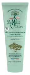 Le Petit Olivier Pâte d'Argile Verte Purifiante 300 g Le Petit Olivier Pâte d'Argile Verte Purifiante 300 g