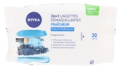 Nivea Fresh Make-up Remover Wipes 3in1 Normal Skin 20 Wipes Nivea Fresh Make-up Remover Wipes 3in1 Normal Skin 20 Wipes