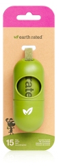 Earth Rated Poop Collect Bags Dispenser 15 Bags Earth Rated Poop Collect Bags Dispenser 15 Bags