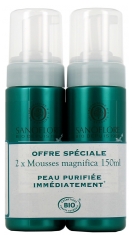 Sanoflore Mousse Magnifica Anti-Imperfections Cleansing Foam Organic 2 x 150ml Sanoflore Mousse Magnifica Anti-Imperfections Cleansing Foam Organic 2 x 150ml