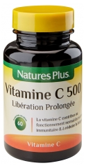 Natures Plus Vitamin C 500 Extended Release 60 Scored Tablets Natures Plus Vitamin C 500 Extended Release 60 Scored Tablets