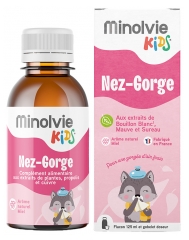 Minolvie Kids Nez Gorge Syrup 125 ml Minolvie Kids Nez Gorge Syrup 125 ml