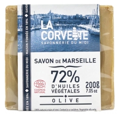La Corvette Mydło Marsylskie Oliwkowe 200 g La Corvette Mydło Marsylskie Oliwkowe 200 g