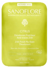 Sanoflore Deodorant Fraîcheur 24H Citrus Recharge Bio 50 ml Sanoflore Deodorant Fraîcheur 24H Citrus Recharge Bio 50 ml