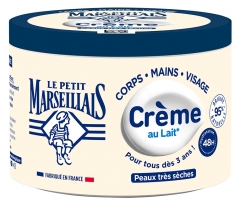 Le Petit Marseillais 48H Hydration Milk Cream Krem Nawilżający do Skóry Bardzo Suchej 360 ml Le Petit Marseillais 48H Hydration Milk Cream Krem Nawilżający do Skóry Bardzo Suchej 360 ml