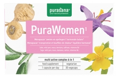 Purasana PuraWomen 30 Kapsułek Roślinnych Purasana PuraWomen 30 Kapsułek Roślinnych