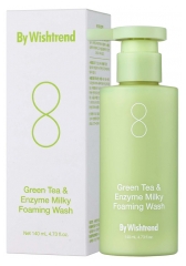 By Wishtrend Mousse Nettoyante Lactée Green Tea & Enzyme 140 ml By Wishtrend Mousse Nettoyante Lactée Green Tea & Enzyme 140 ml