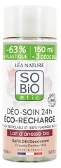 Déo-Soin 24H Lait d'Ânesse Éco-Recharge Bio 150 ml Déo-Soin 24H Lait d'Ânesse Éco-Recharge Bio 150 ml
