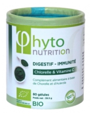 Flamant Vert Phyto Nutrition Digestive and Immunity 80 Kapsułek Flamant Vert Phyto Nutrition Digestive and Immunity 80 Kapsułek
