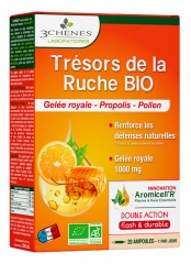 Les 3 Chênes Trésors de la Ruche Organic 20 Ampoules Les 3 Chênes Trésors de la Ruche Organic 20 Ampoules