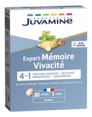 Juvamine Expert Mémoire Vivacité 30 Tablets Juvamine Expert Mémoire Vivacité 30 Tablets