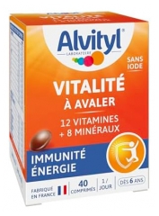 Alvityl Vitality 40 Tablets to Swallow Alvityl Vitality 40 Tablets to Swallow