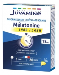 Juvamine Melatonin Flash 1.9 mg 60 Tablets Juvamine Melatonin Flash 1.9 mg 60 Tablets