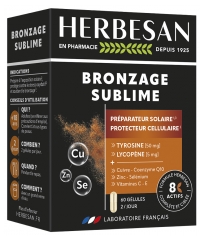 Herbesan Bronzage Sublime 60 Gélules Herbesan Bronzage Sublime 60 Gélules