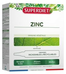 Superdiet Zinc 20 Ampoules Superdiet Zinc 20 Ampoules