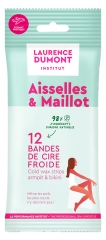 Laurence Dumont Institut Cold Wax Strips Armpits & Bikini 12 Strips Laurence Dumont Institut Cold Wax Strips Armpits & Bikini 12 Strips
