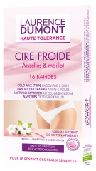 Laurence Dumont Institut High Tolerance Cold Wax Strips Underarms & Bikini 16 Strips Laurence Dumont Institut High Tolerance Cold Wax Strips Underarms & Bikini 16 Strips