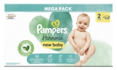 Pampers New Baby Harmonie 104 Diapers Size 2 (4-8 kg) Pampers New Baby Harmonie 104 Diapers Size 2 (4-8 kg)