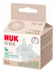 NUK Nature Sense 2 Silicone Teats NUK Nature Sense 2 Silicone Teats