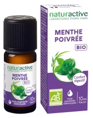 Naturactive Organic Essential Oil Peppermint (Mentha x Piperita L) 10ml Naturactive Organic Essential Oil Peppermint (Mentha x Piperita L) 10ml