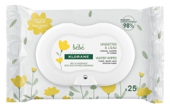 Klorane Baby 25 Water Wipes Klorane Baby 25 Water Wipes