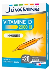 Juvamine Vitamin D 20 Phials Juvamine Vitamin D 20 Phials