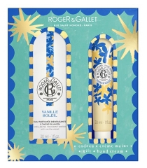 Roger & Gallet Vanille Soleil Eau Parfumée Bienfaisante 30 ml + Gratis Krem do Rąk 30 ml Roger & Gallet Vanille Soleil Eau Parfumée Bienfaisante 30 ml + Gratis Krem do Rąk 30 ml