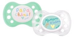 Dodie Dodie 2 Sucettes Anatomiques Silicone 0-6 Mois A31 Dodie Dodie 2 Sucettes Anatomiques Silicone 0-6 Mois A31