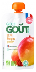 Good Goût Mango da 4 Mesi Biologico 120 g Good Goût Mango da 4 Mesi Biologico 120 g