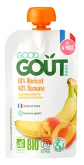 Good Goût Apricot Banana From 4 Months Organic 120 g Good Goût Apricot Banana From 4 Months Organic 120 g
